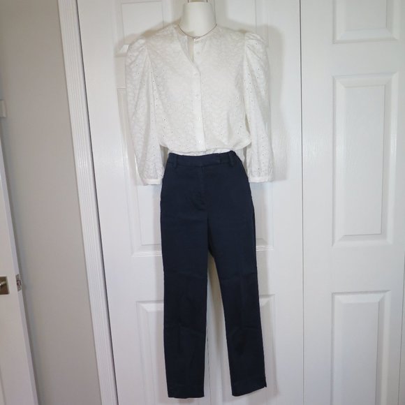 M&S Collection - Navy cropped pants - Picture 2 of 15